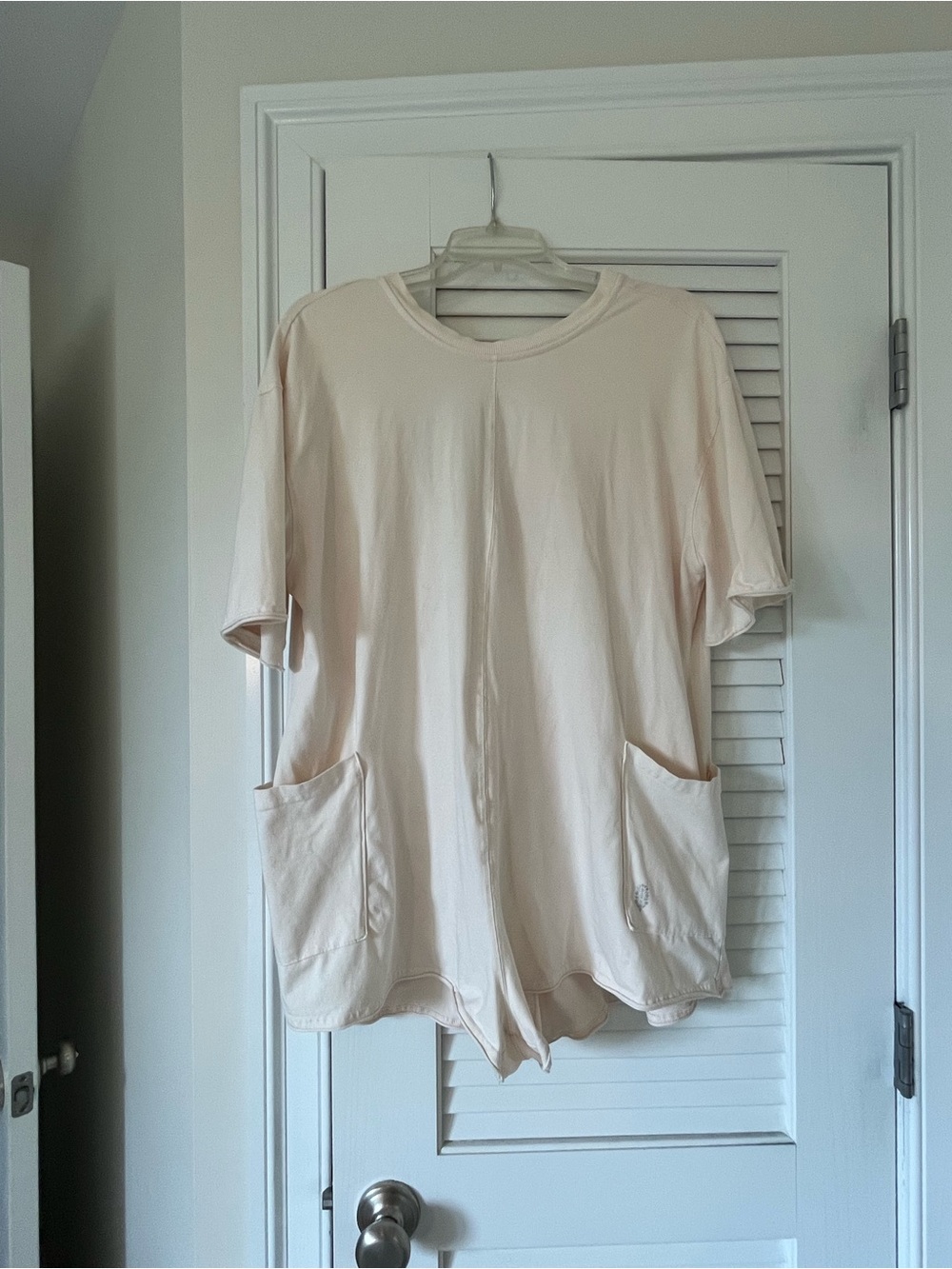 FP Movement Cream Hot Shot Romper Tee